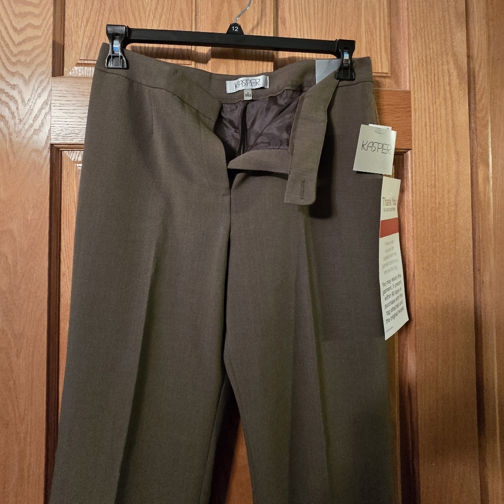 Kasper Women's Classic Brown Dress Pants